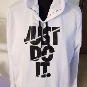 Just Do It Womans Hoodie